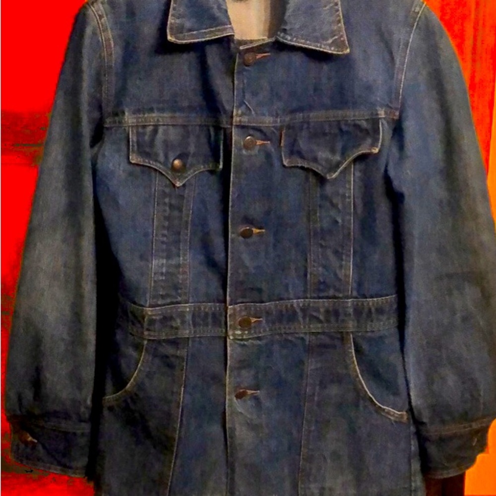 Men’s Vintage Levi 1975 Orange Tab Jacket